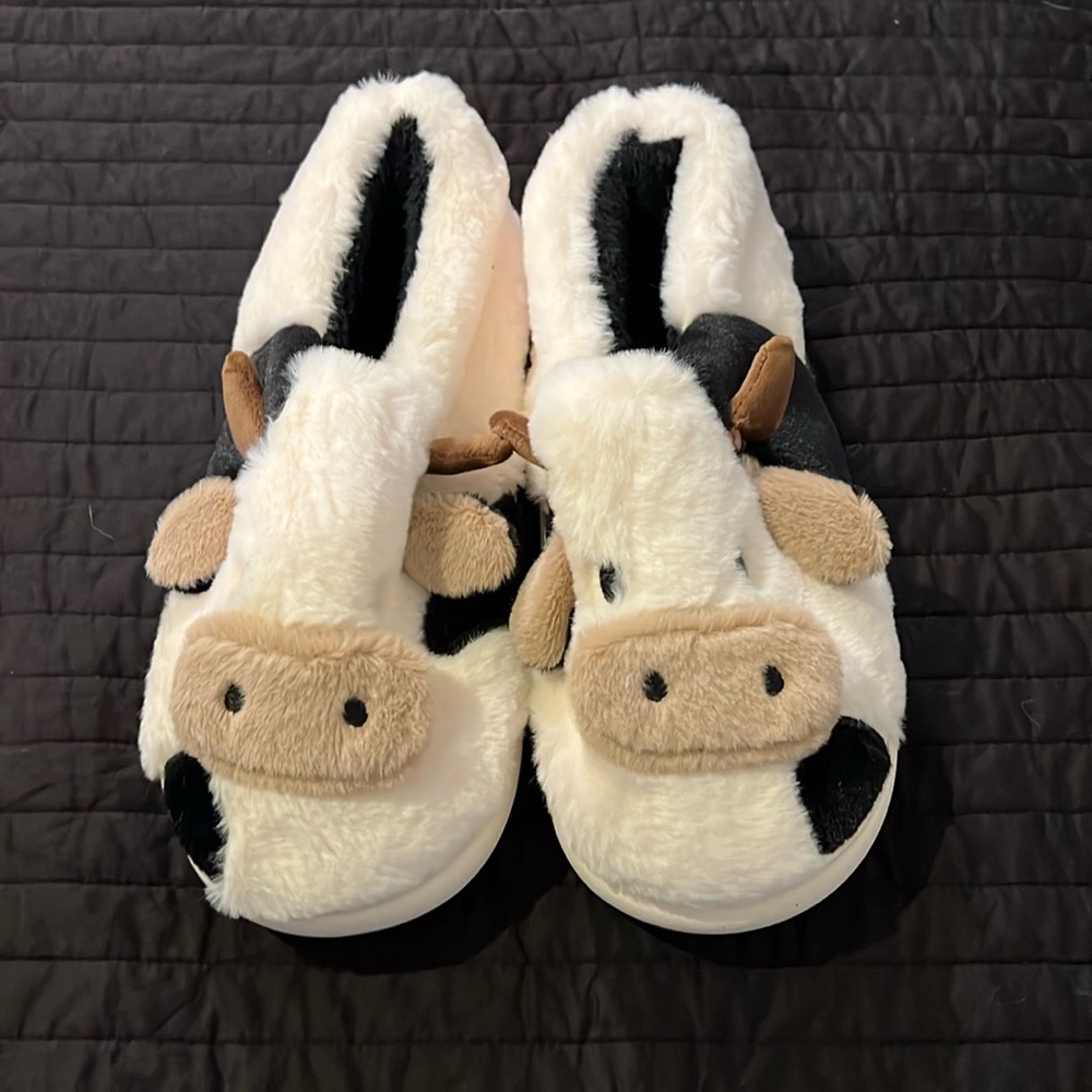 Cow Slippers